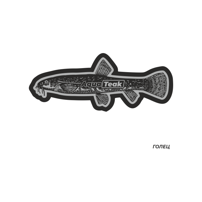 ДЕРЖАТЕЛЬ ДЛЯ БЛЕСЕН И КРЮЧКОВ "ГОЛЕЦ” 